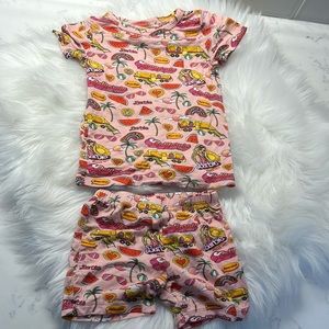 Posh Peanut Barbie Pink Short Set Size 18-24